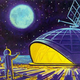 Illustration for article titled How Soviet Artists Imagined Communist Life in Space